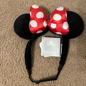 Disney Black and Red Minnie Mouse Headband